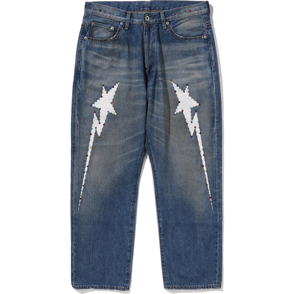 COLOR STONE 13 OZ DENIM PANTS MENS