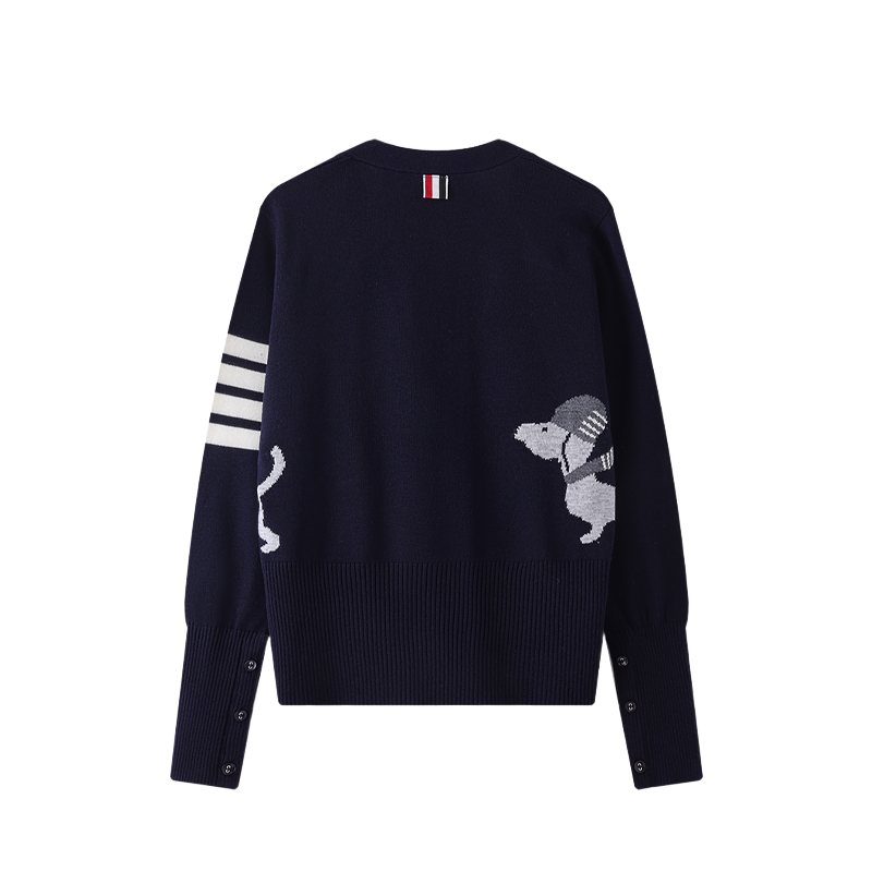 Unisex Puppy Cardigan | Thom Browne