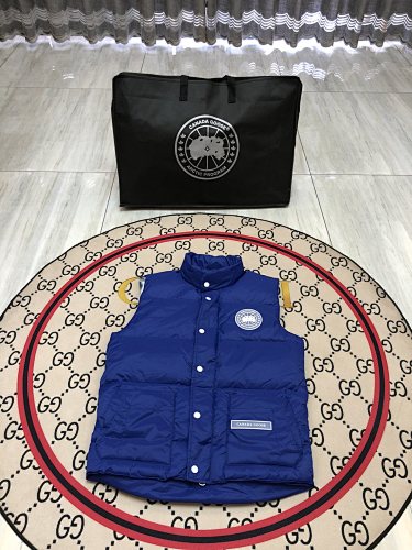 Canada Goose Blue Freestyle Crew Down Vest