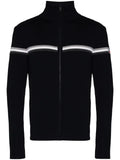 Fusalp stripe detail zip-up jumper