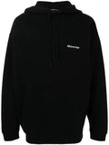 Balenciaga logo-embroidered oversize hoodie