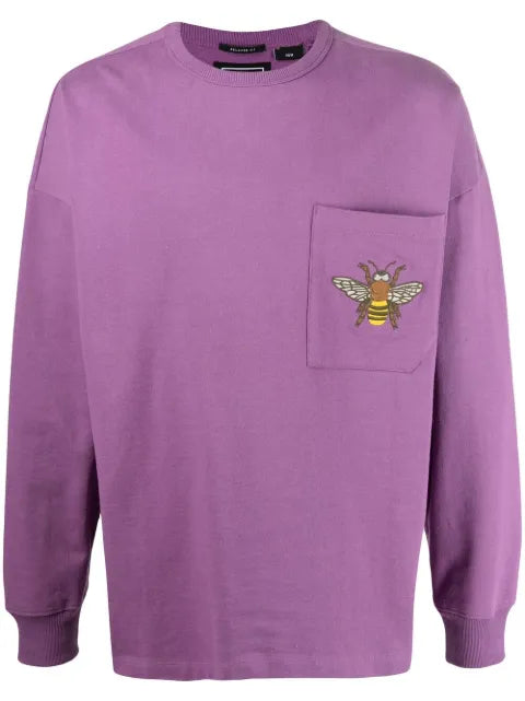 Timberland bee-embroidered sweatshirt