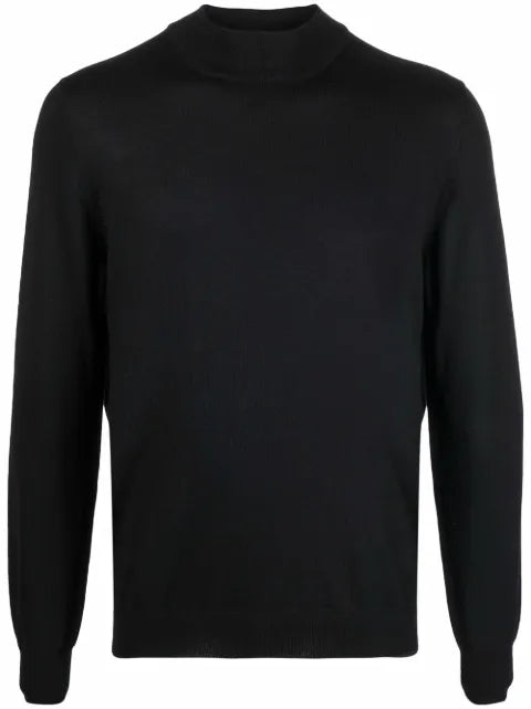 Fileria fine-knit mock neck jumper