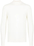 N.Peal mock neck knitted jumper