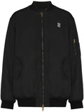Raf Simons smiley-print bomber jacket