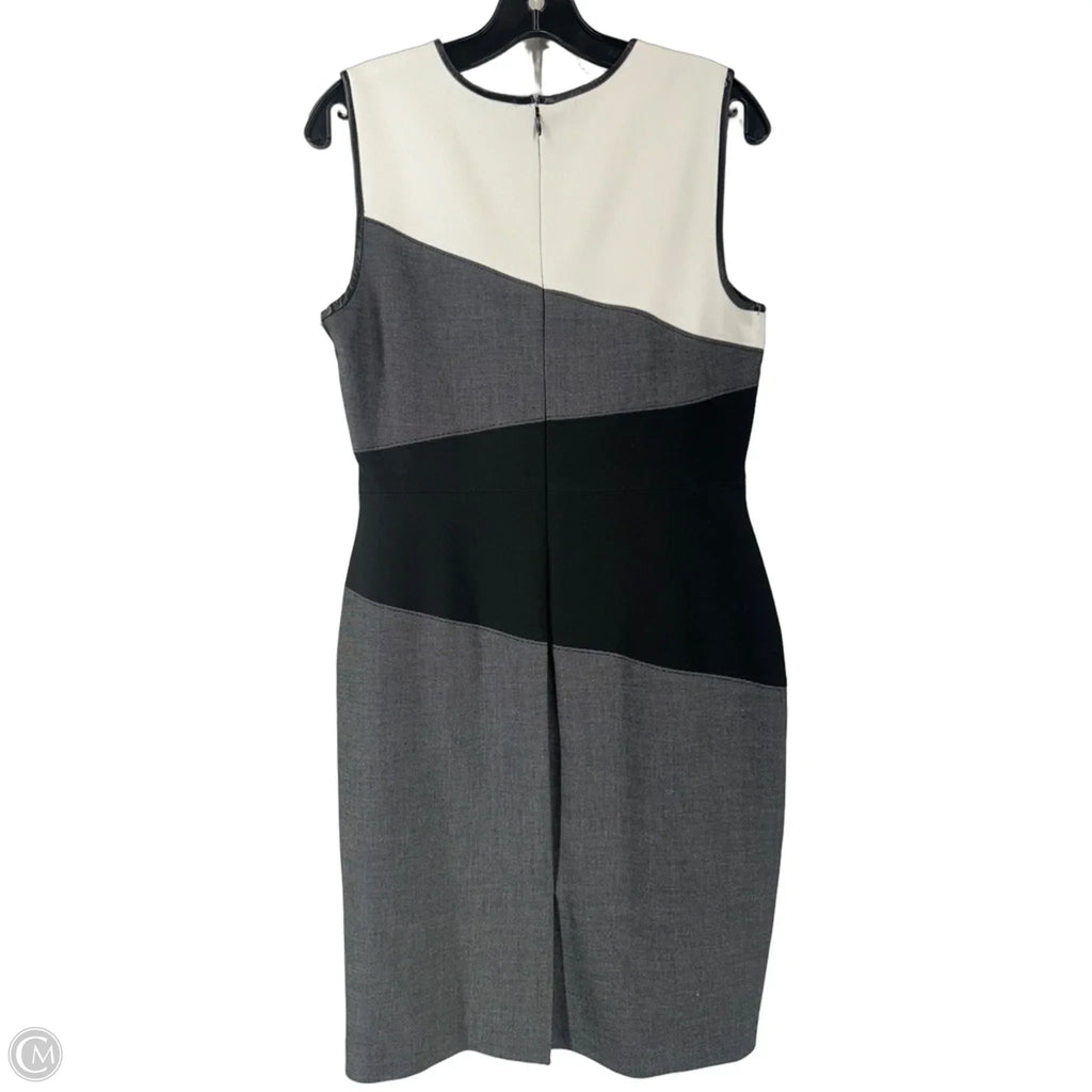 Dress Work By White House Black Market In Black & Grey, Size: 10p