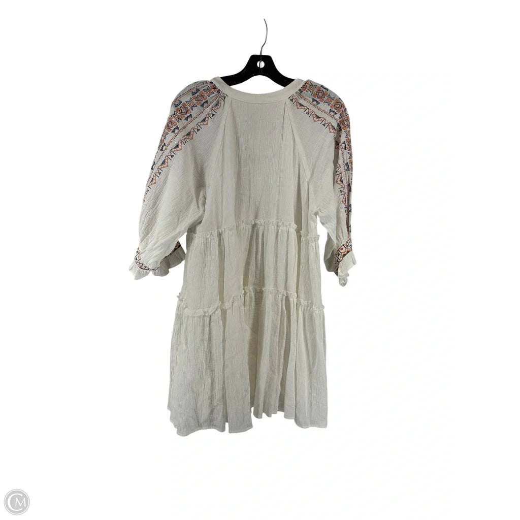 Dress Casual Short By En Creme In White, Size: M