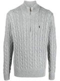 Polo Ralph Lauren cable-knit quarter-zip jumper