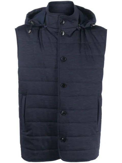 Manzoni 24 hooded padded gilet