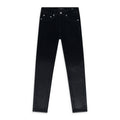 BLACK SKINNY FLOCK DIPPED
