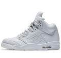 Air Jordan 5 Retro Premium 'Pure Platinum' Sneakers 881432-003