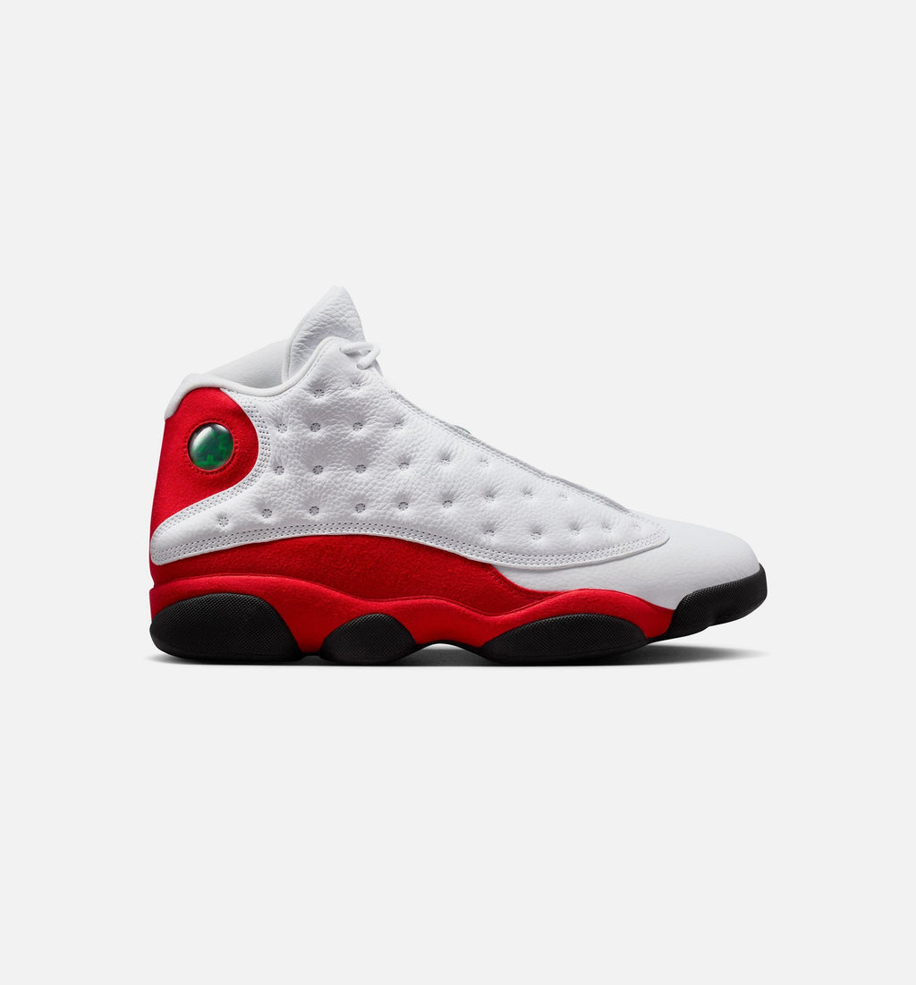 Air Jordan 13 Retro White and University Red | Men's Lifestyle Shoe | White/Black/True Red