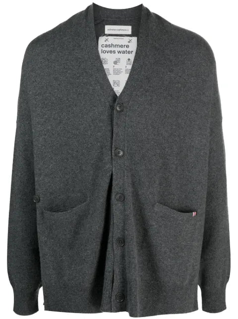 extreme cashmere V-neck cashmere-blend cardigan