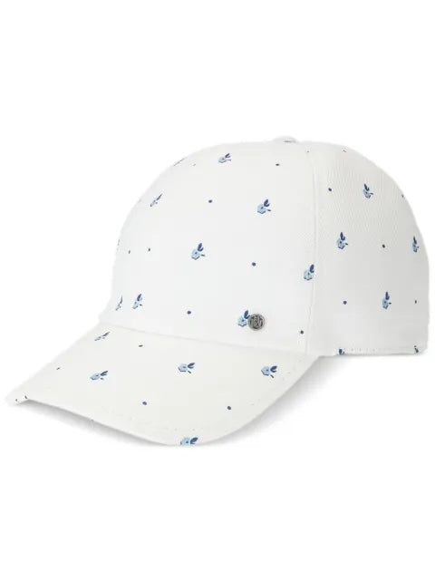 Maison Michel Tiger floral-print baseball cap