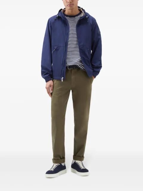 Woolrich Crinkle hooded windbreaker