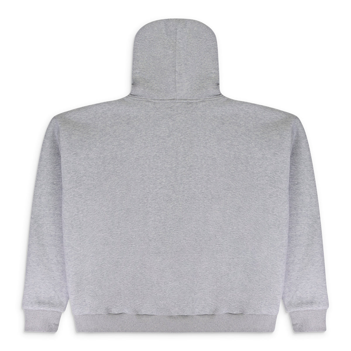 MULTI TAG ZIP GREY HOODIE