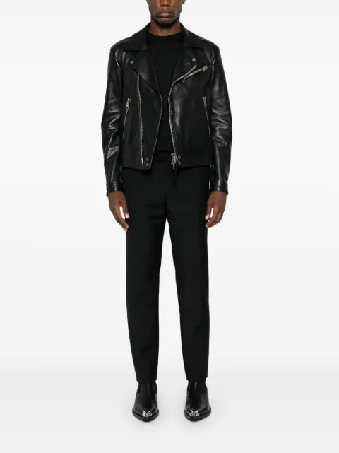 DSQUARED2 logo-plaque fine-knit jumper