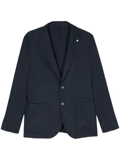 LUIGI BIANCHI MANTOVA herringbone blazer