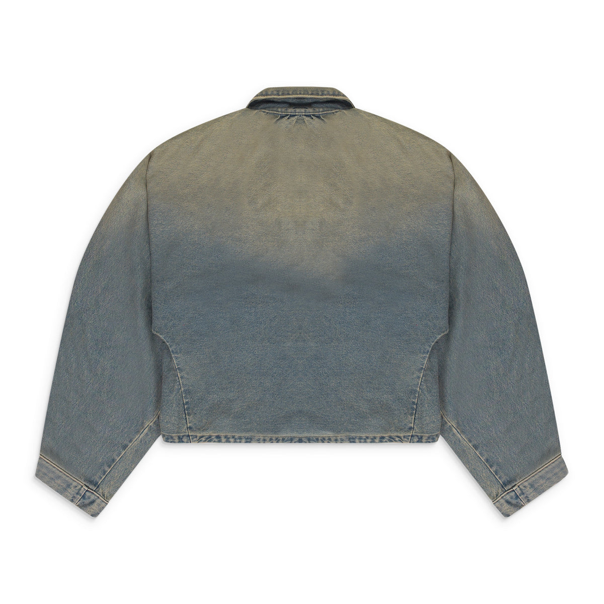 BLUE FATHERS GARDEN TRUCKER JACKET