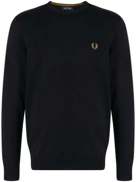 Fred Perry sweater with logo embroidery