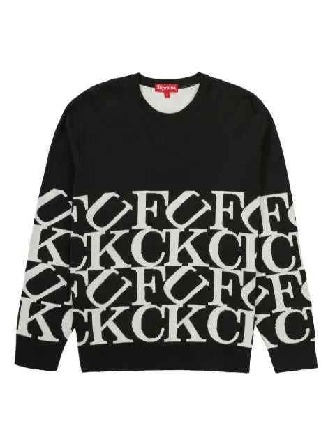 Supreme Fuck All sweater