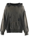 SAINT MXXXXXX distressed hoodie