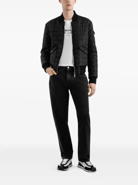 Dolce & Gabbana quilted bomber jacket