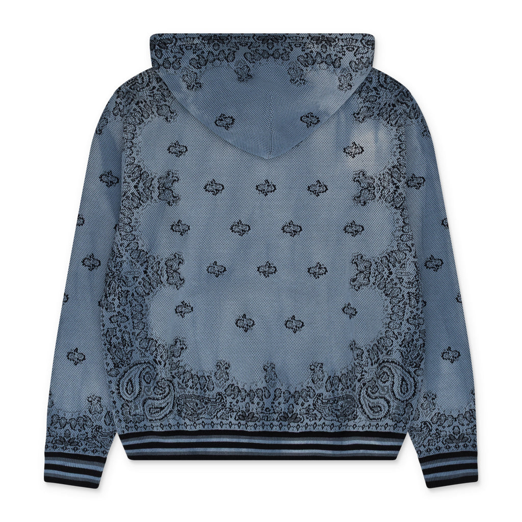 Blue Bandana Basketball Hoodie