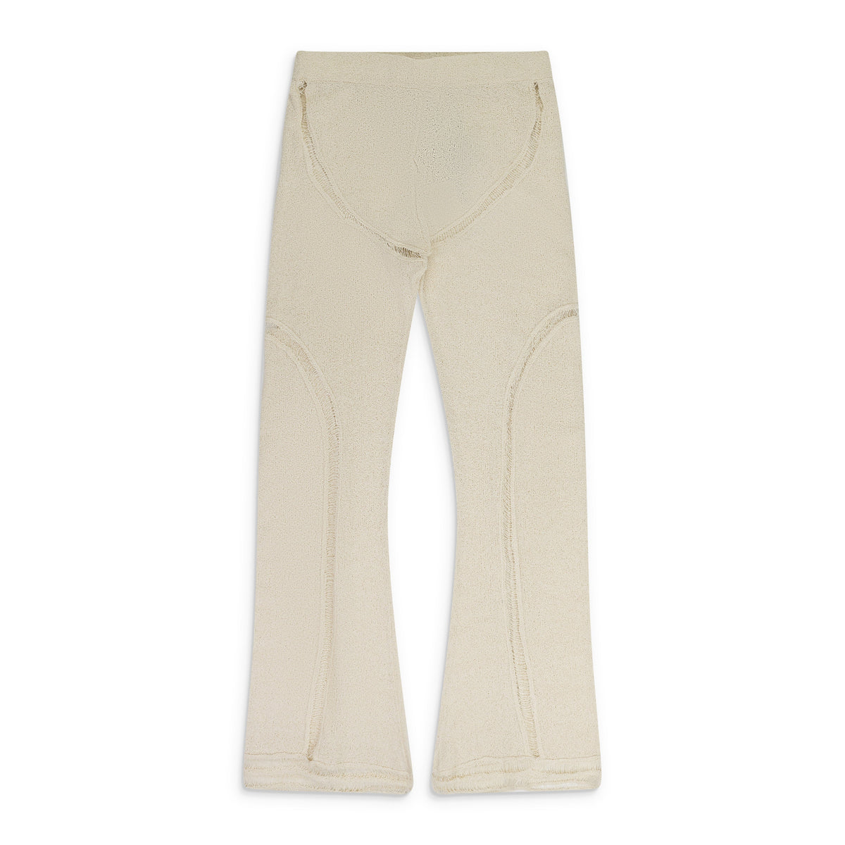 Beige Knit Pants