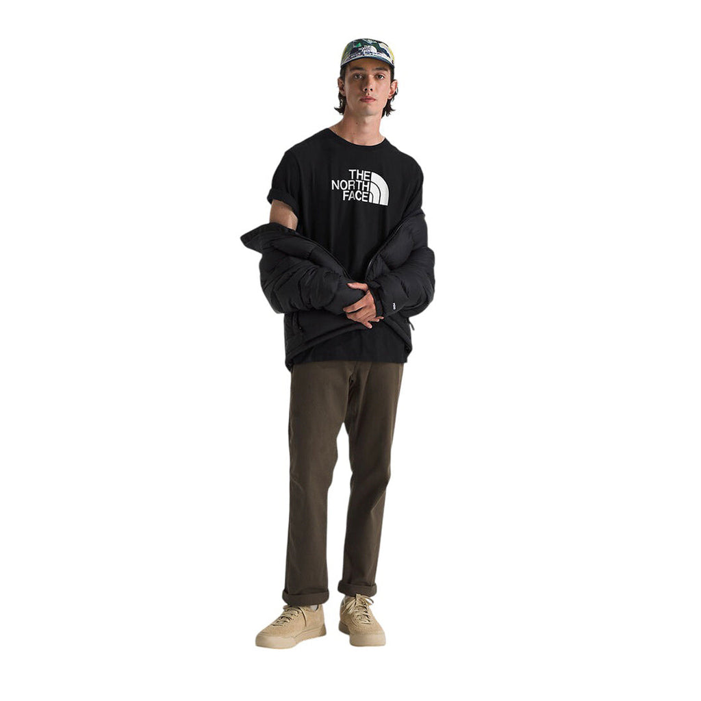CAMISETA HALF DOME PARA HOMBRE COLOR NEGRO