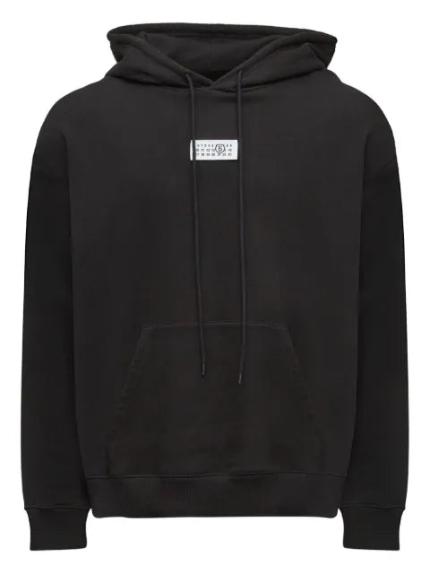 MM6 Maison Margiela logo hooded sweatshirt