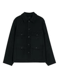 LEMAIRE patch-pocket buttoned shirt jacket