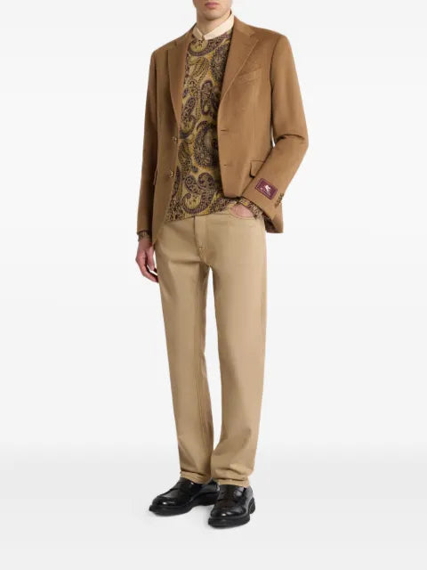 ETRO paisley-print wool sweater