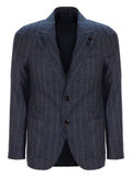 Lardini blazer with pinstripes