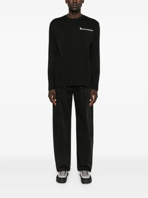 Moncler Grenoble logo-embroidered sweatshirt