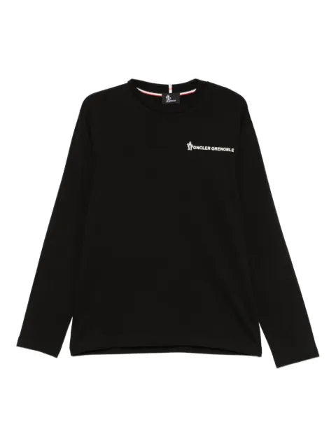 Moncler Grenoble logo-embroidered sweatshirt