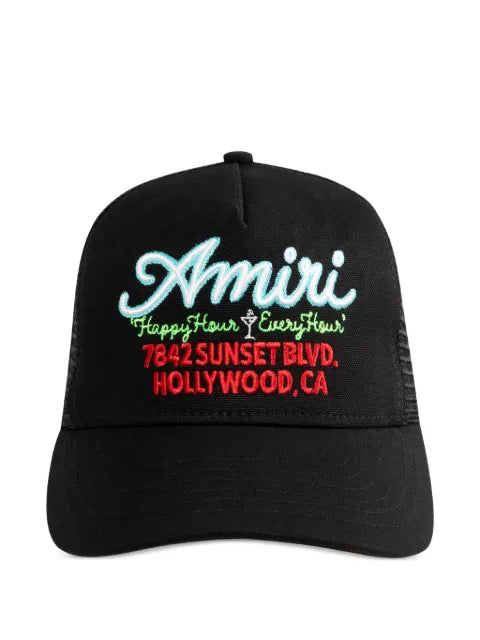 AMIRI baseball cap with neon lights
