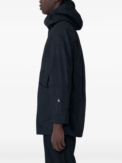 Massimo Osti Studio hooded patch-pocket jacket