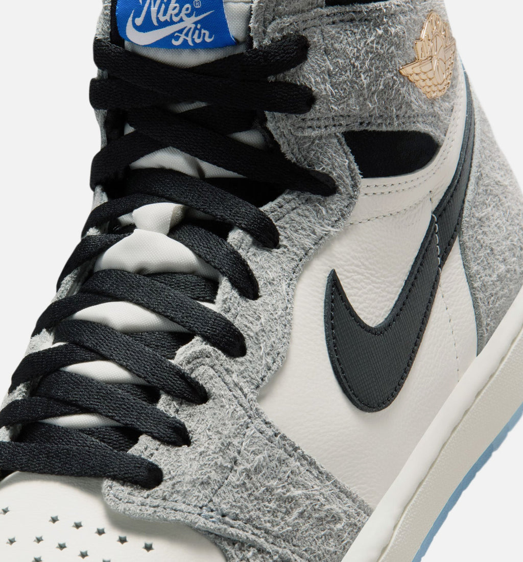 Air Jordan 1 Retro High OG Cool Grey Men's Sneakers - Game Royal/Black/Sail/White