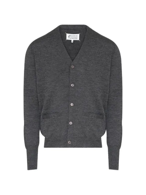 Maison Margiela wool-blend V-neck cardigan
