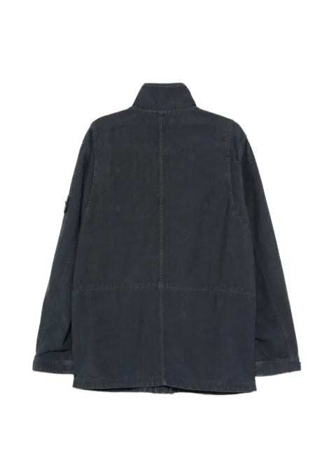 Stone Island 4100080 bonded linen TC  S.I. Ghost jacket