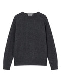 TOMBOY cable knit round neck sweater
