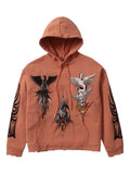 Who Decides War winged hoodie