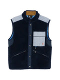 Moncler Grenoble Teddy & Chambray vest