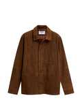 Sebago patch-pocket buttoned leather jacket