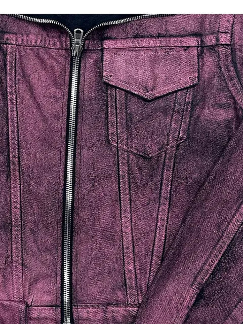 SP5DER x Levi's metallic-wash denim jacket