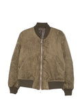 OUR LEGACY wax-dipped cupro bomber jacket