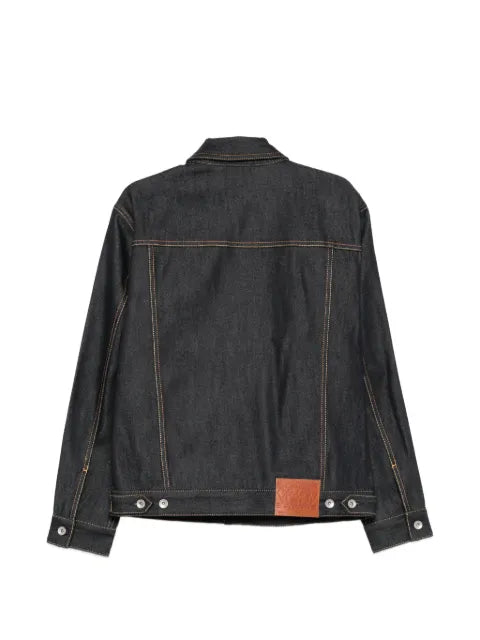 EVISU Seagull-motif denim jacket