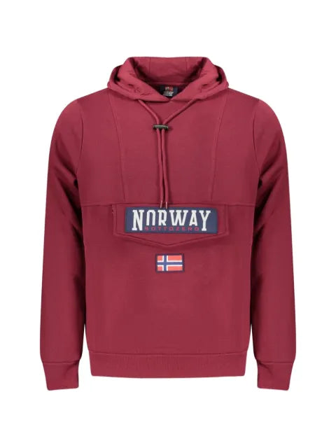 NORWAY 1963 logo-patch hoodie