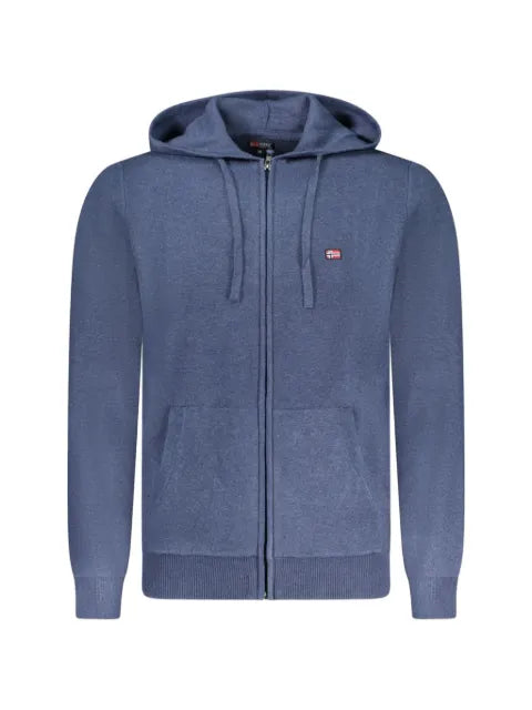 NORWAY 1963 logo-patch zip-fatening hoodie